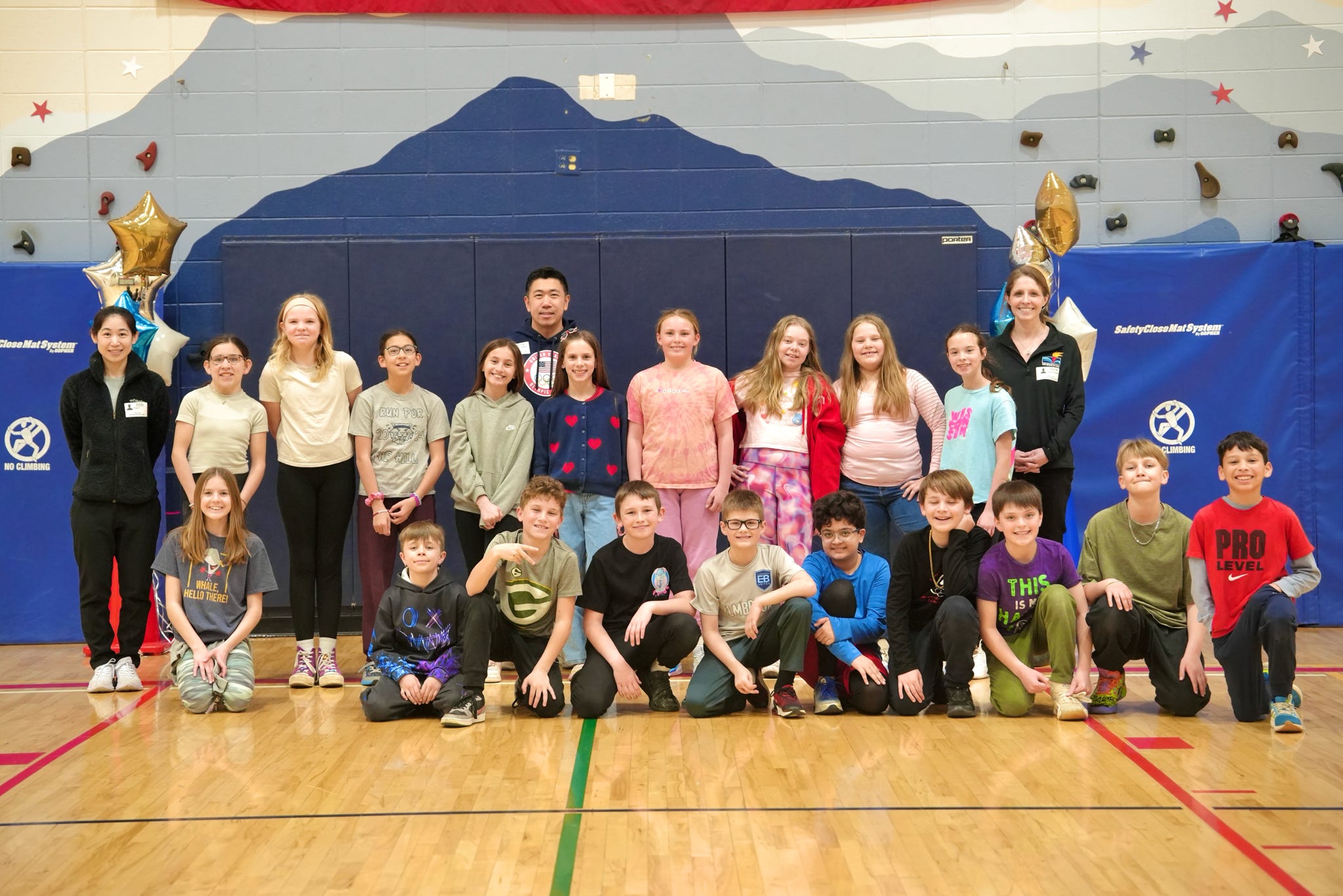 Speedskating in PE Class